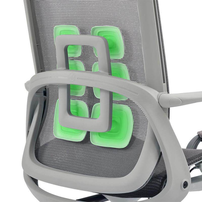 厂家直销现代简约透气可躺职员办公午休椅舒适带头枕电脑网椅子,淘宝优惠券,粉丝福利购,淘宝优惠卷