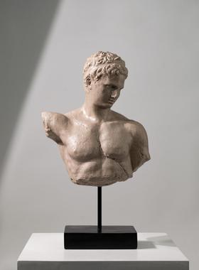 欧式法式复古树脂人物雕塑摆件家居饰品客厅玄关陈列装饰品摆件