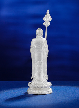 现货速发S地藏王小佛像随身迷你地藏王菩萨佛像小号4.4cm