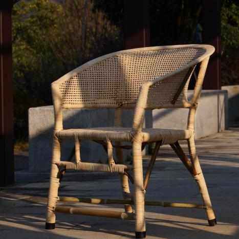 圈椅休闲藤椅手工椅子家用单人老人靠背椅子,淘宝优惠券,粉丝福利购,淘宝优惠卷