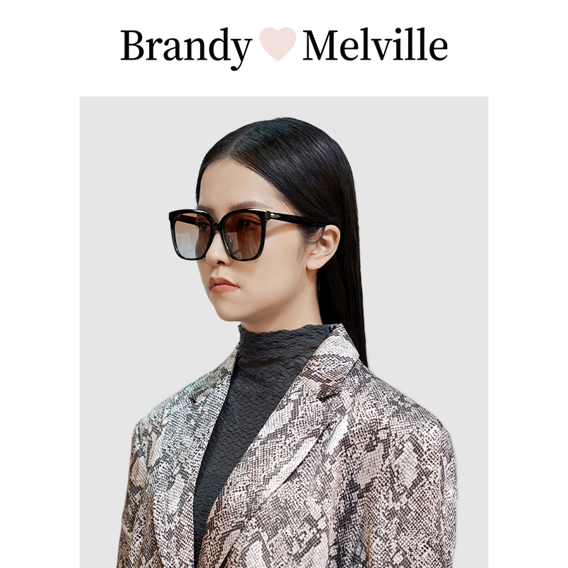 BrandyMelville官方旗舰店BM墨镜太阳镜高级感渐变色落日色gm墨镜 - 图2