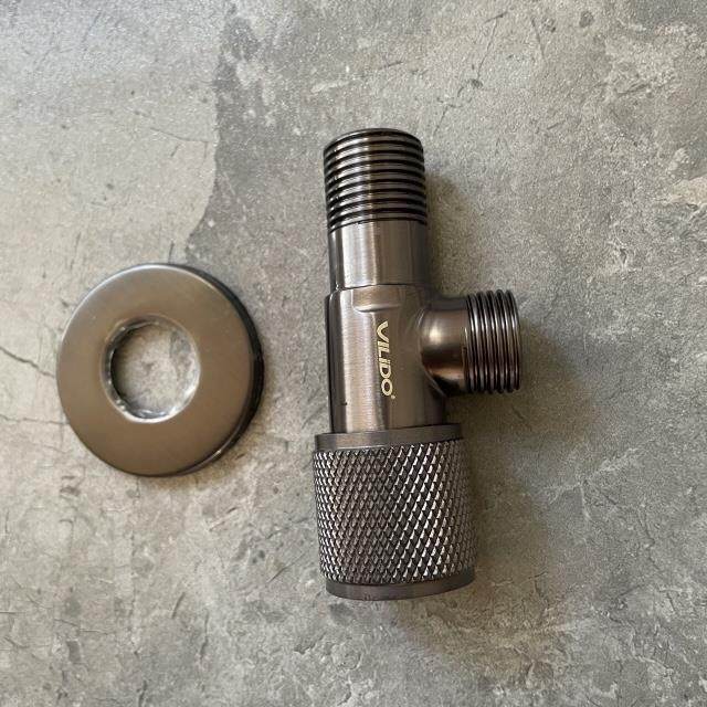 枪灰色分水角阀三角阀铜冷热水阀门开关热水器三通一进二出家用,淘宝优惠券,粉丝福利购,淘宝优惠卷