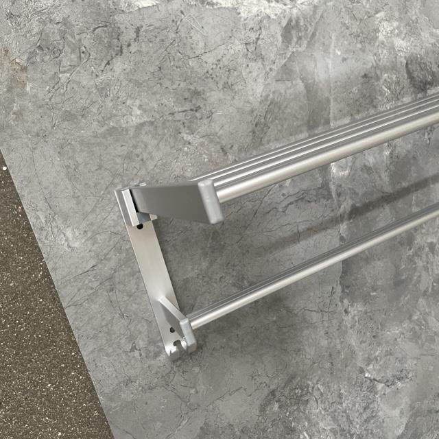 银雾色浴巾架五件套卫生间放衣服毛巾置物架浴室五金挂件套装组合,淘宝优惠券,粉丝福利购,淘宝优惠卷