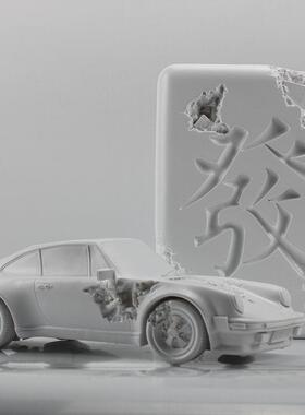 现代创意雕塑桌面摆件办公室书柜办公桌家居装饰品样板房软装摆设