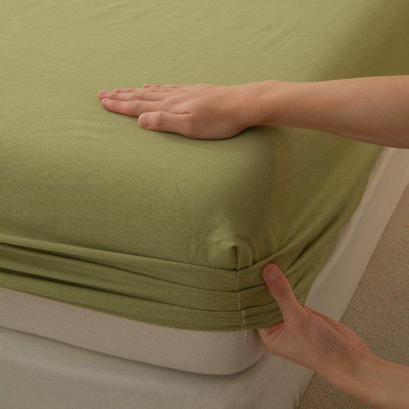 加厚磨毛床笠保护套日式纯色床罩全包家用双人席梦思床垫套南通,淘宝优惠券,粉丝福利购,淘宝优惠卷