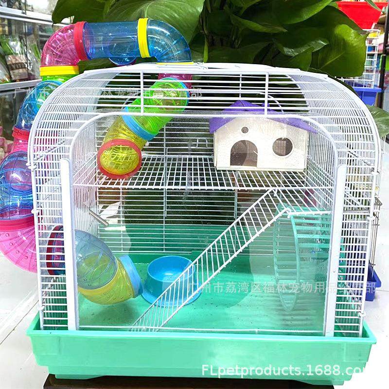 福林宠物用品小仓鼠笼子大号别墅用品套装齐全小窝金丝熊,淘宝优惠券,粉丝福利购,淘宝优惠卷