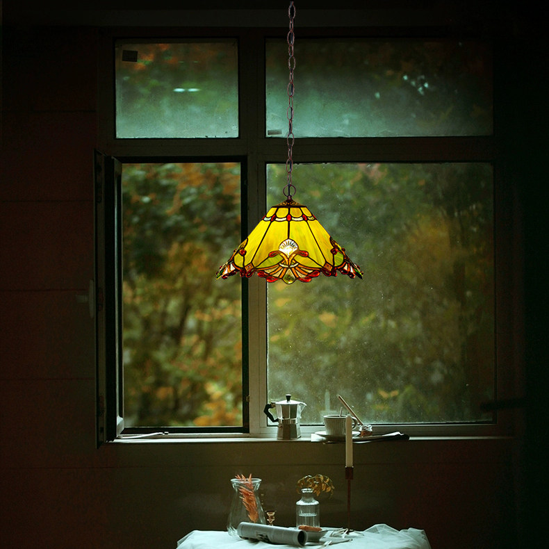 【布道院风】英式伞形简约抽象帝凡尼艺术阳台花园氛围装饰吊灯,淘宝优惠券,粉丝福利购,淘宝优惠卷