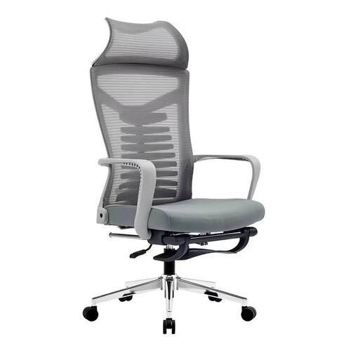 办公椅午休座椅护腰电脑椅家用透气网布老板椅可平躺书房升降转椅 - 图3