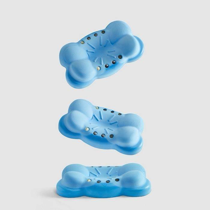 外贸小蓝云朵护颈枕零压力枕慢回弹护颈磁石玉石记忆礼品枕芯,淘宝优惠券,粉丝福利购,淘宝优惠卷