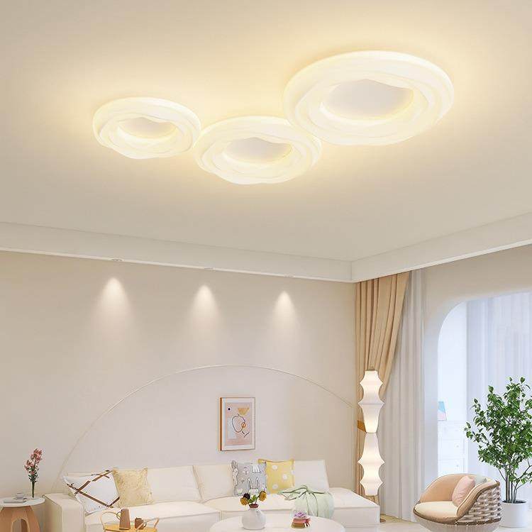 曲奇全光谱吸顶灯主卧室灯现代简约护眼云朵奶油风儿童房灯具,淘宝优惠券,粉丝福利购,淘宝优惠卷