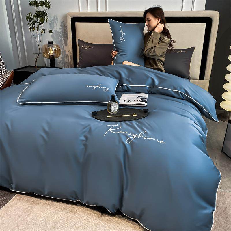 纯色60支新疆长绒棉单被套全棉纯棉被套枕套宿舍家用床上用品,淘宝优惠券,粉丝福利购,淘宝优惠卷