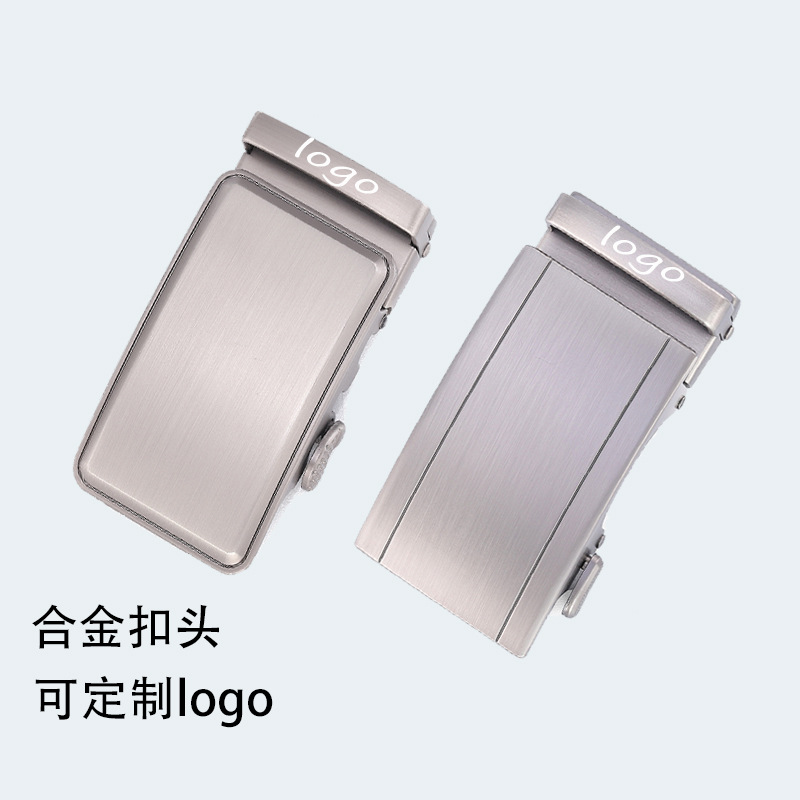 日本品质莞品3.5CM男士皮带扣头自动扣青年裤带头腰带卡扣韩版新 - 图0