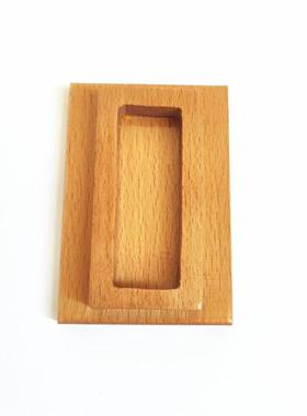 令牌桃木底座 道底座 木质令牌底座 工艺品