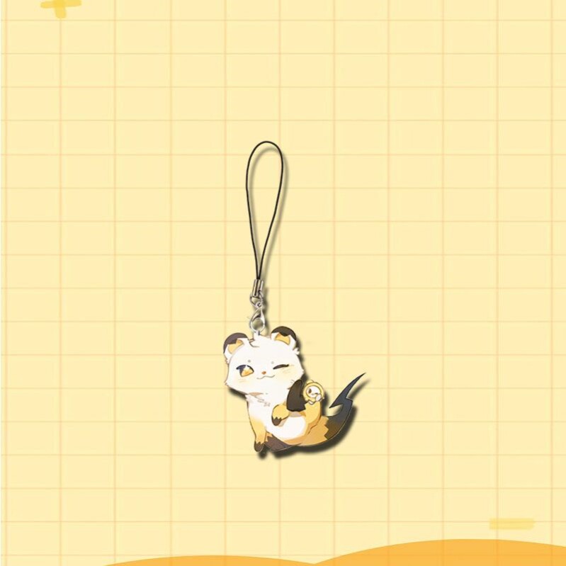 蛋仔派对艾比蛋仔派对周边周人手机链爆爆狐水捏捏亚克力挂件饰朋友礼物