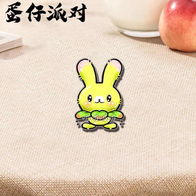 蛋仔派对蛋仔派对周边胸针动物可爱创意合金学生包包徽章配饰别针