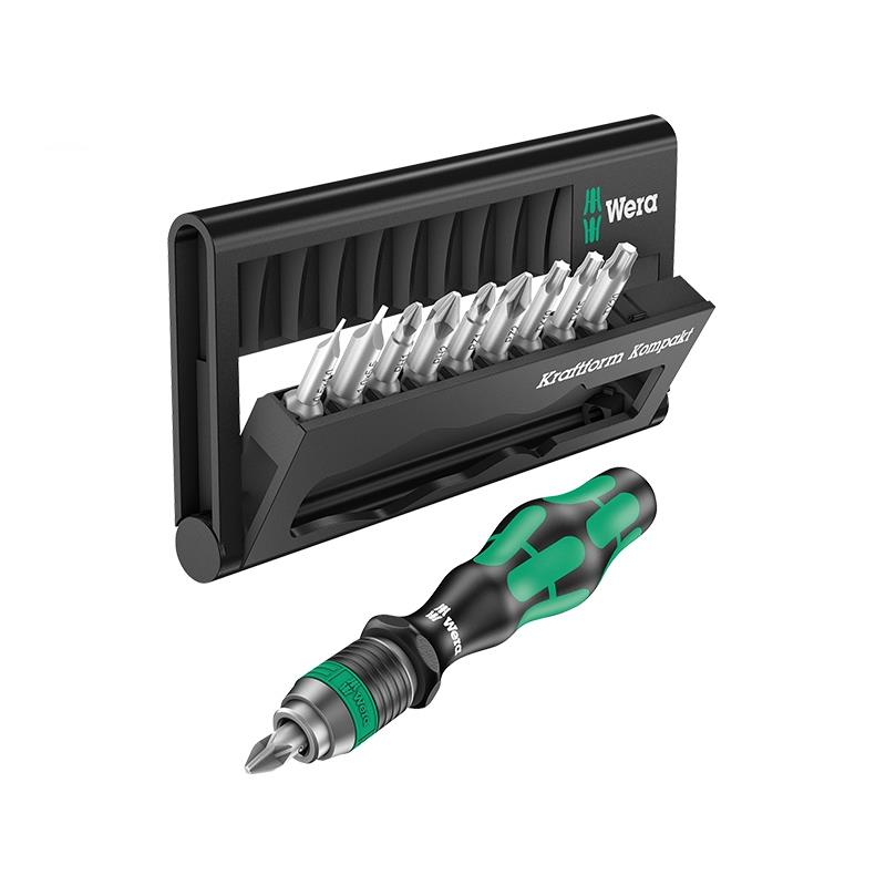 德国Wera维拉 Kraftform Kompakt 10组合螺丝批头手柄套装 KK10 - 图3