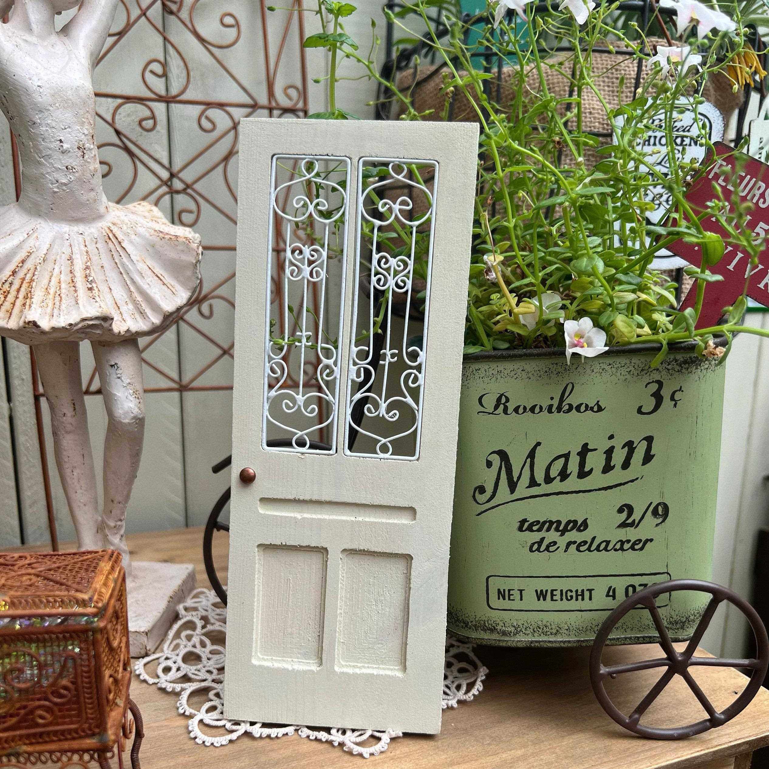 迷你微缩娃娃屋手作微缩迷艺铁木门园艺杂货9摆件可LSB爱你门1*7,淘宝优惠券,粉丝福利购,淘宝优惠卷