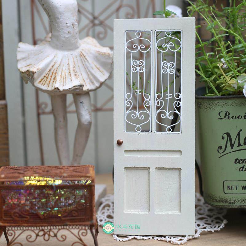 迷你微缩娃娃屋手作微缩迷艺铁木门园艺杂货9摆件可LSB爱你门1*7,淘宝优惠券,粉丝福利购,淘宝优惠卷