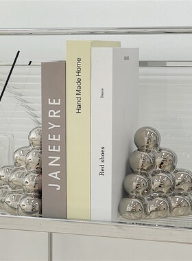 速发创意假球书挡球书摆件轻奢档电视柜书饰酒柜玄关客厅家居装柜