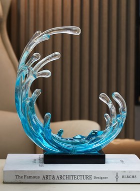 速发风生饰艺摆件酒柜装水品轻奢高档客厅电视柜办公室家居桌面工