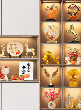 速发新房客厅视边电餐酒柜家居装饰工档品摆饰轻奢高艺乔迁礼物招