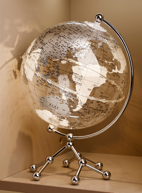 速发意创透明地桌仪摆件家居饰品高档轻奢客厅酒柜书房办公室球面