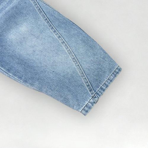 【大潘专享】【顾奈】儿童牛仔裤字母刺绣弯刀牛仔休闲裤NZK26160 - 图2