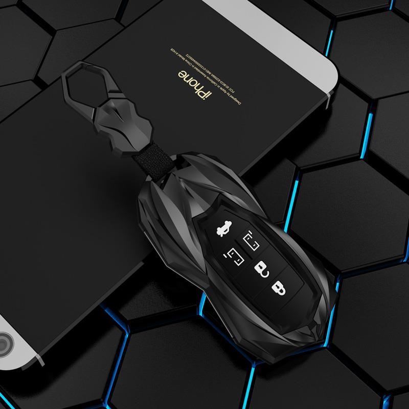 广汽传祺钥匙套gs4plus影豹gs3壳m8扣gs8 m6pro gs5传奇ga6 gm6包 - 图3