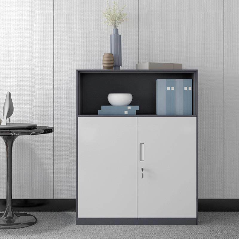 简约收纳柜办公文件柜落地矮柜储物柜打印机放置柜资料组合隔断柜,淘宝优惠券,粉丝福利购,淘宝优惠卷