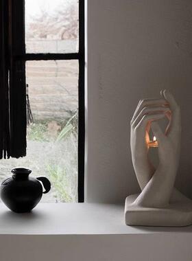 《交错之力》手工创意烛台摆件家居客厅卧室香薰中古艺术小众香氛