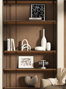 现代简约酒柜装饰品客厅样板间高级感壁龛开放格陶瓷小众艺术摆件