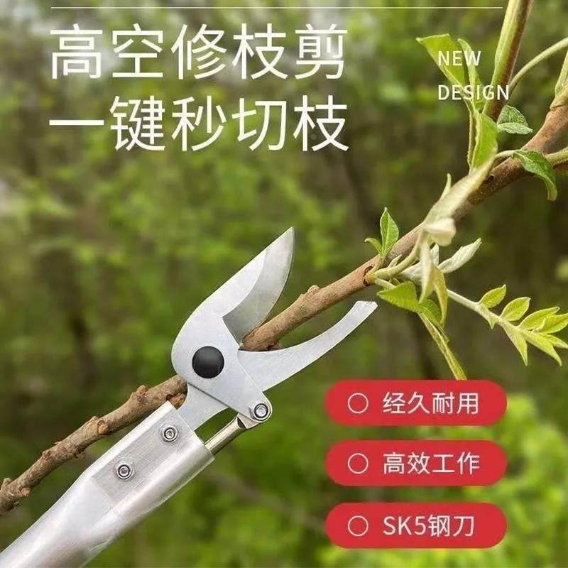 德国进口高枝剪伸缩高空剪树枝专用剪刀果树加长伸缩杆修枝不锈钢,淘宝优惠券,粉丝福利购,淘宝优惠卷