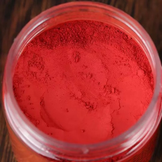Cinabrio verdadero rosa rojo puro natural piedra en bruto polvo genuino 100g escritura y pintura