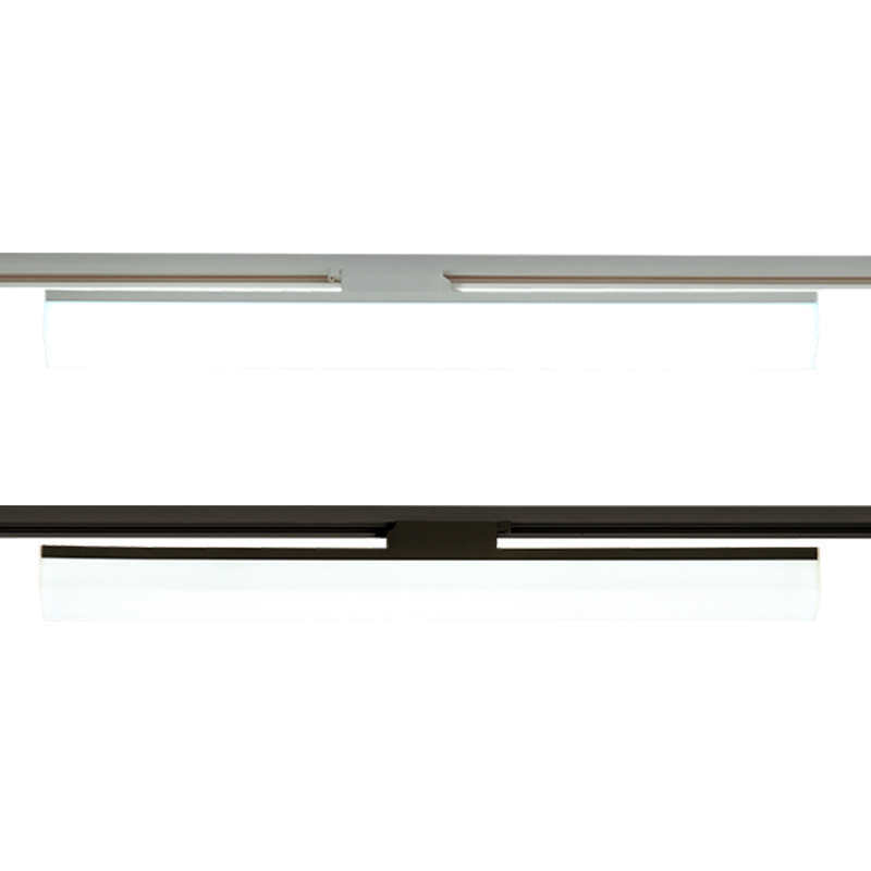 新疆包邮长条LED轨道灯五面发光办公商用专用超市理发店超亮导轨,淘宝优惠券,粉丝福利购,淘宝优惠卷