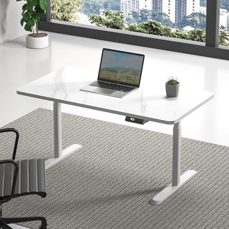 岩板智能电动升降桌 可移动升降桌椭圆形升降桌腿 智能升降书桌,淘宝优惠券,粉丝福利购,淘宝优惠卷