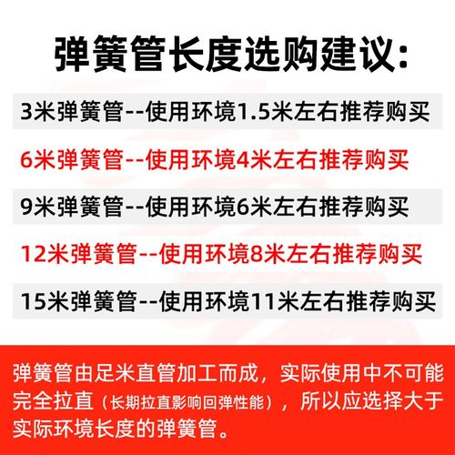 PU弹簧气管软管空压机气泵高压伸缩气动8mm螺旋气磅管吹尘枪10/12 - 图3