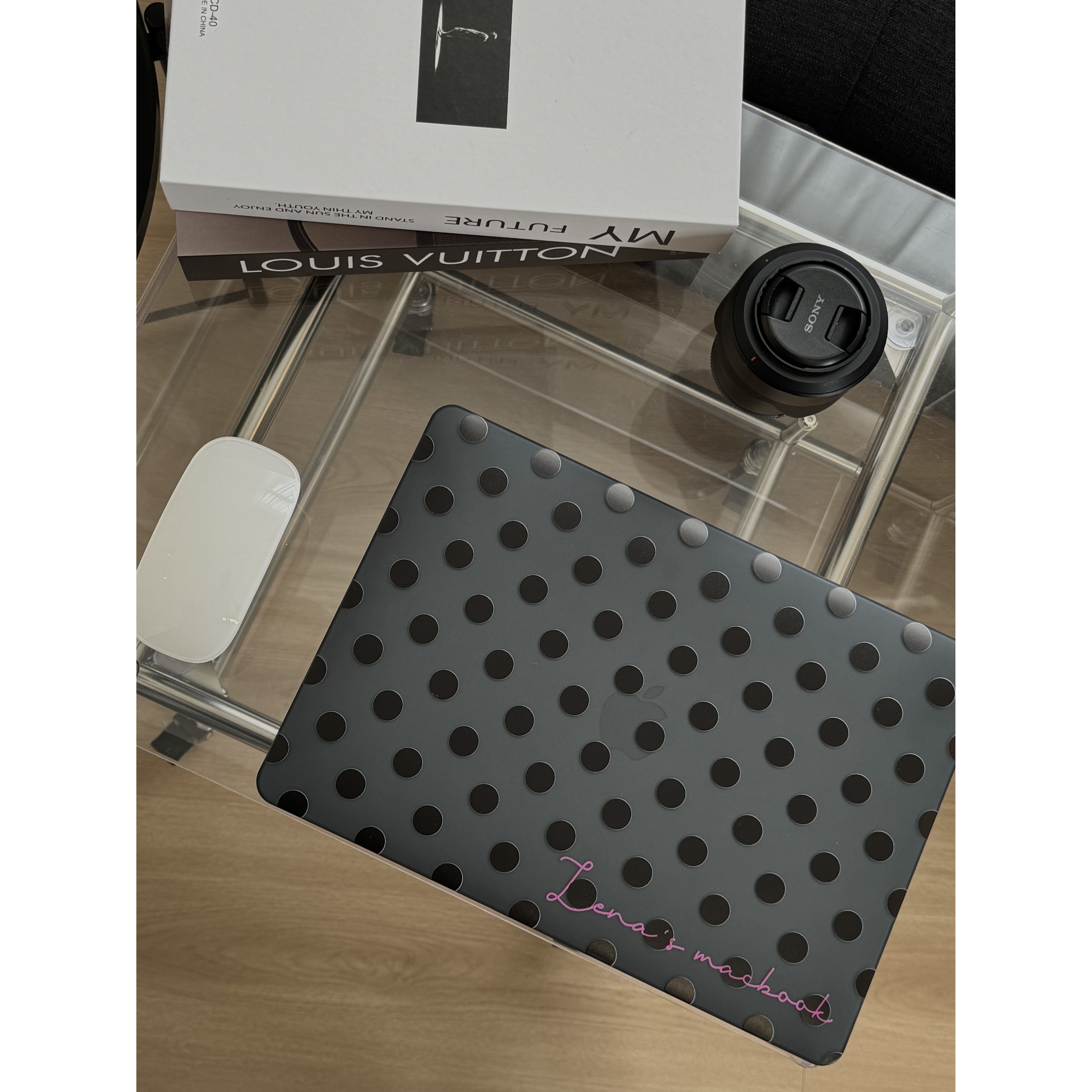 定制个人英文名笔记本保护壳macbook保护壳波点签名华为电脑壳,淘宝优惠券,粉丝福利购,淘宝优惠卷