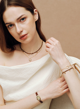 LuxLuna原创新品虎眼石手链女