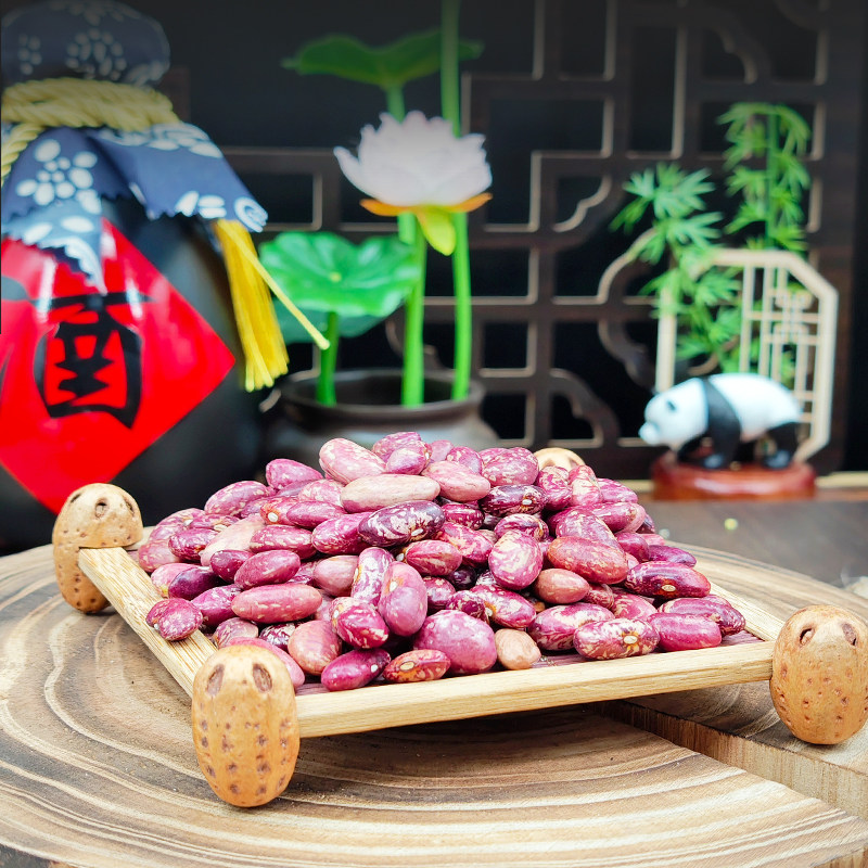 东北特产花芸豆大粒农家饭豆大碴粥用五谷杂粮紫花红芸豆腰豆,淘宝优惠券,粉丝福利购,淘宝优惠卷