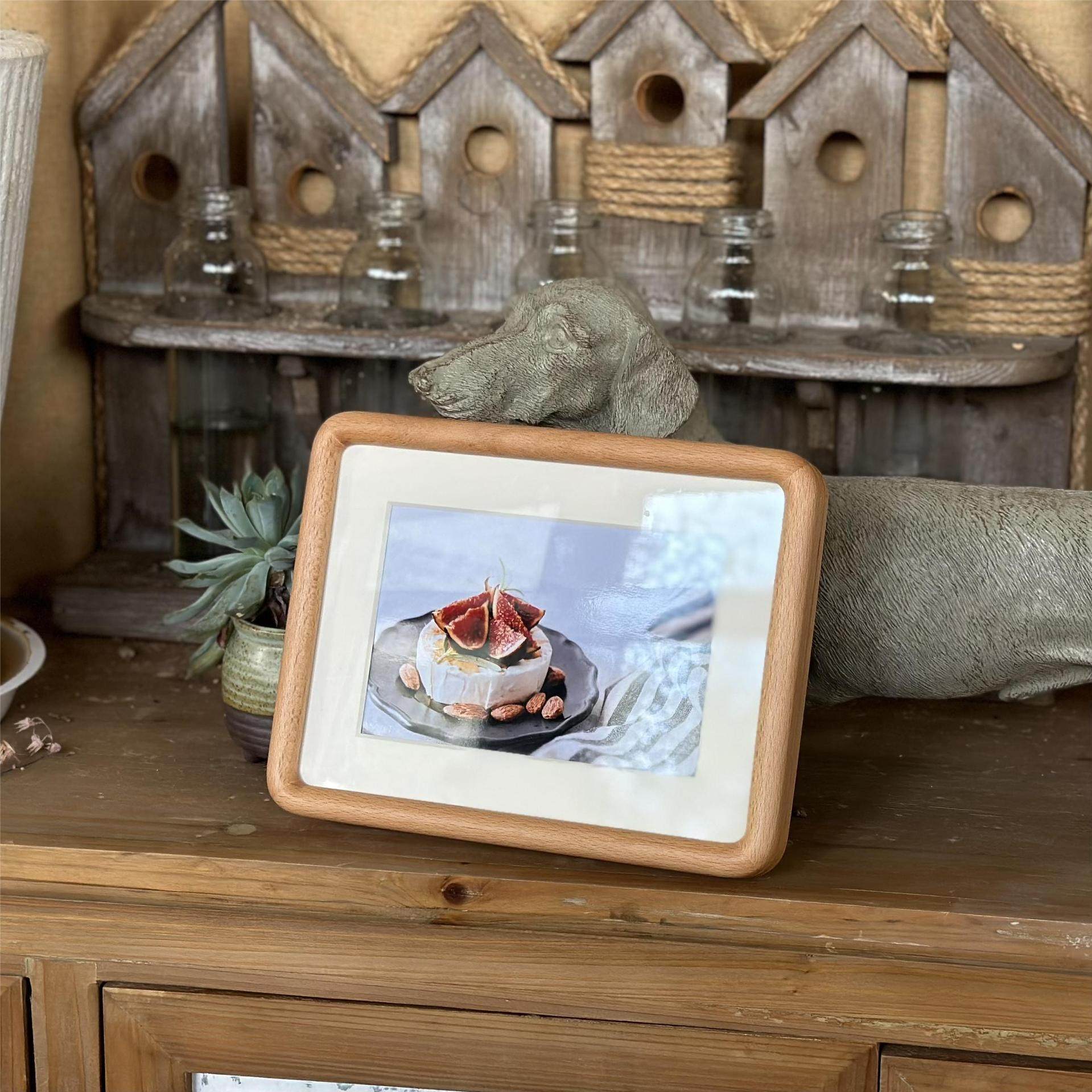 实木相框摆台logo洗照片6寸7寸8寸七八10A4卡纸婚纱照挂墙画框摆,淘宝优惠券,粉丝福利购,淘宝优惠卷