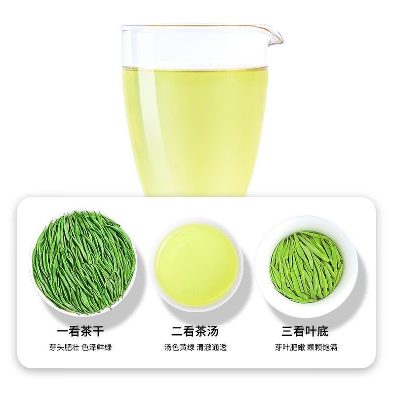 雀舌茶叶2025新茶明前特级绿茶贵州湄潭毛尖春茶叶嫩芽浓香型500g