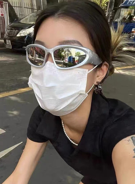 速发y2k赛博镜行墨骑级感嘻哈复古防晒户动运外防风男款