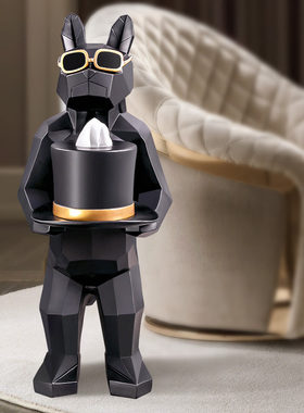 速发电柜摆件大型落地狗轻奢客视厅旁边创意家居装饰乔迁新居礼品