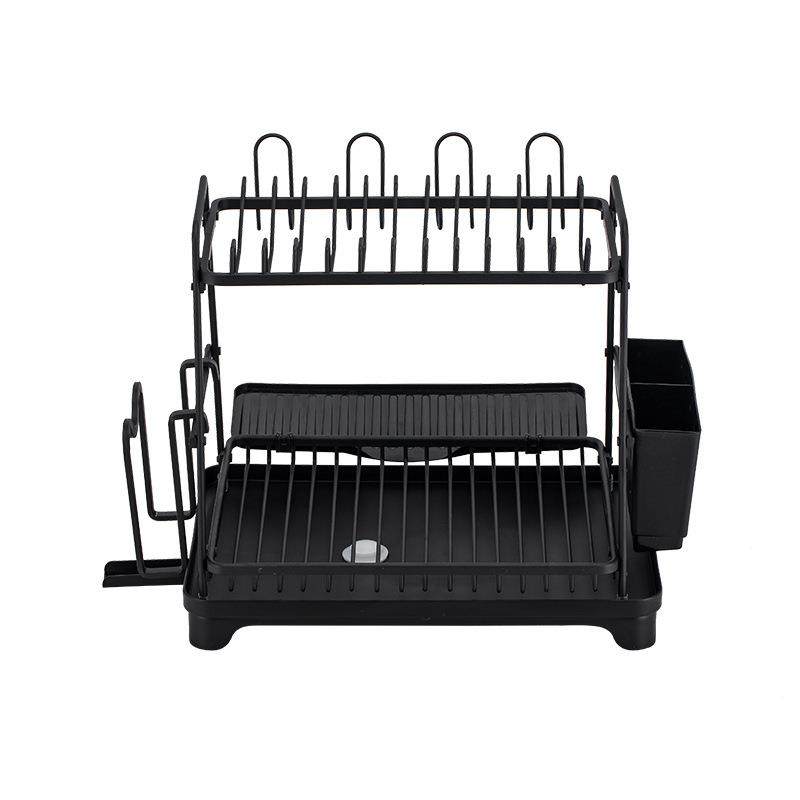 家厂直销铝制厨房架KMT铝合金双层加架厚拆装沥水碗碟厨房置物碟,淘宝优惠券,粉丝福利购,淘宝优惠卷