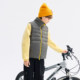 Qidong light and warm goose down vest for boys and girls to wear in autumn and winter 2026 new children's down school uniform artifact