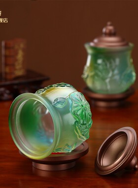 速发杯水杯供佛杯琉璃供杯佛杯圣水供佛前供水杯家用贡佛供杯酒杯