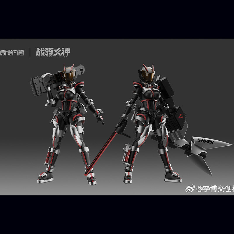 宇博文创模玩社 战骑女神莎可 机娘 带特典手办模型摆件,淘宝优惠券,粉丝福利购,淘宝优惠卷