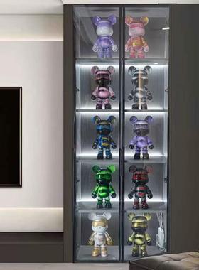 【微瑕款】暴力熊摆件客厅轻奢高档手工流体熊摆件送礼创意饰品