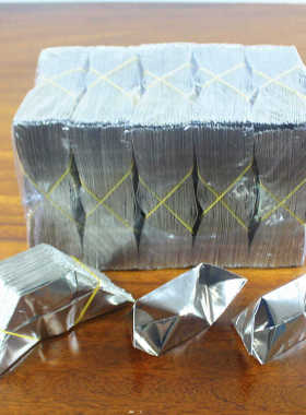 包邮大号a半成品银元宝烧纸锡箔纸一包1000个