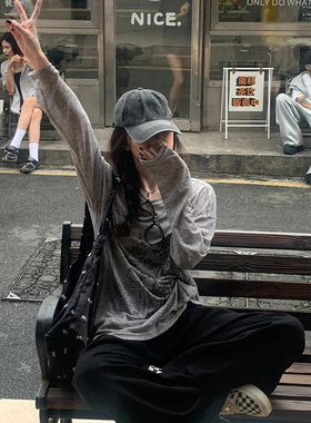 2026新款复古水洗牛仔鸭舌帽子